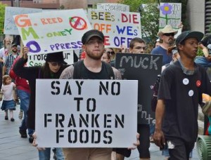 no to frankenfoods